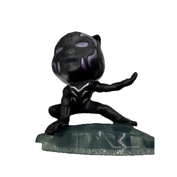 McDonalds Happy Meal Toys 2022 Wakanda Forever Black Panther Marvel Figure 3" - Picture 1 of 6
